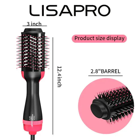 Hair Dryer , Volumizer Hot Air Brush & Ultimate Hair Designer