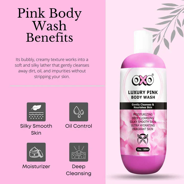 OXO LUXURY PINK BODY WASH