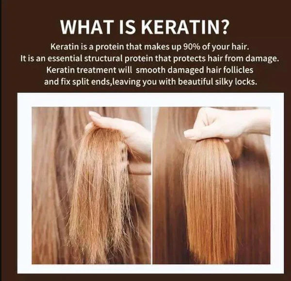 KERATINE HAIR MASK - HAIR STRAIGHTENING CREAM