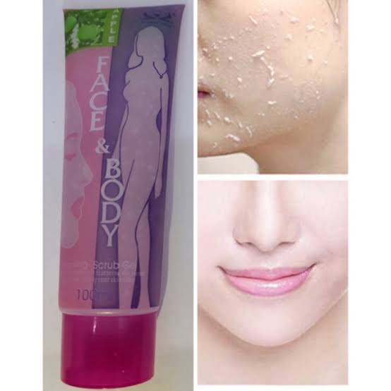 Face & Under-Amp Body Cleansing Scrub Gel - 100ml